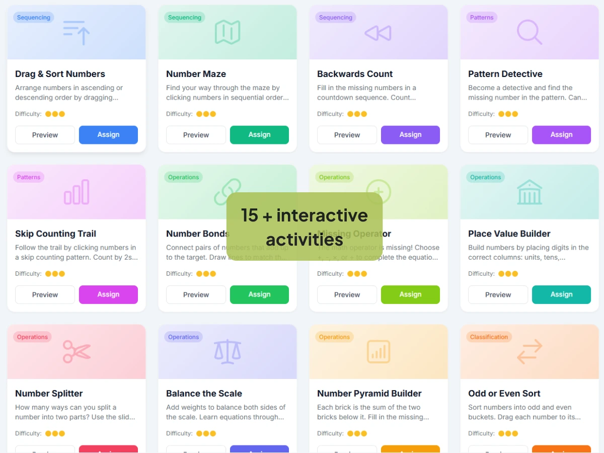 Interactive Activities